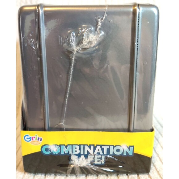 Grin Studios Kids Combination Safe Bank, Gunmetal Grey - NEW - Picture 4 of 5